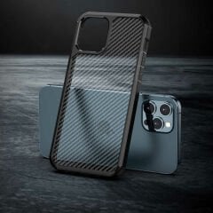 iPhone 12 Pro Max Kılıf İnoks Kapak