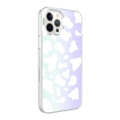 iPhone 12 Pro Kılıf M-Blue Desenli Kapak