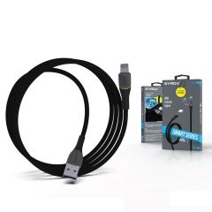 Syrox C136AL 2.4A Lightning İphone RGB Hasir Hızlı Şarj Data Kablosu