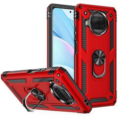 Xiaomi Redmi Note 9 Pro 5G Kılıf Vega Tank Sert Yüzüklü Standlı Zırh Koruma Kapak