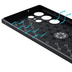 Samsung Galaxy S23 Ultra Kılıf  Ravel Silikon Kapak