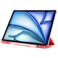 iPad Air 13 2025 M3 Smart Cover Kalem Bölmeli Standlı 1-1 Kılıf