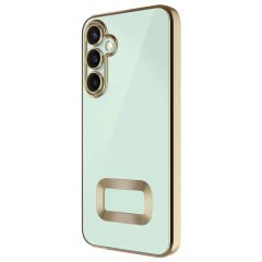 Samsung Galaxy A35 Kılıf Kamera Korumalı Logo Gösteren Omega Kapak
