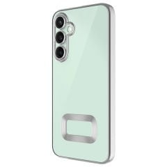 Samsung Galaxy A35 Kılıf Kamera Korumalı Logo Gösteren Omega Kapak