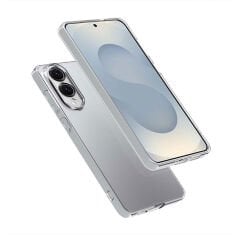 Samsung Galaxy S25 Edge Kılıf Kamera Korumali Süper Silikon Kapak