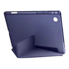 Samsung Galaxy Tab A8 10.5 SM-X200 (2021) Kılıf Zore Tri Folding Kalem Bölmeli Standlı Kılıf