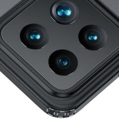 Xiaomi Mi 14 Kılıf Sert PC Arka Yüzey Wireless Şarj Özellikli Flet Magsafe Kapak