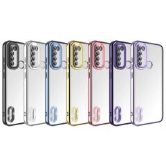 Xiaomi Redmi Note 8 Kılıf Kamera Korumalı Logo Gösteren Omega Kapak Kılıf