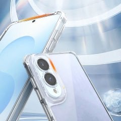 Samsung Galaxy S25 Edge Kılıf Airbagli Takılabilir Askı Aparatlı Snap Silikon Kapak