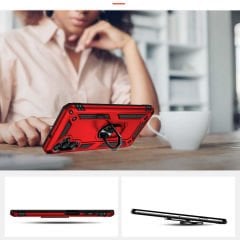 Samsung Galaxy A13 5G Kılıf Vega Tank Sert Yüzüklü Standlı Zırh Koruma Kapak