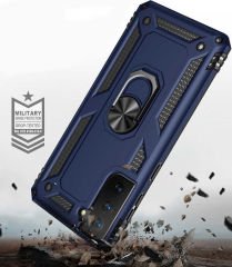 Samsung Galaxy S21 Plus Kılıf Vega Tank Sert Yüzüklü Standlı Zırh Koruma Kapak