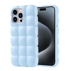 iPhone 15 Pro Max Kılıf Parlak Esnek Silikon Dom Dom Kapak