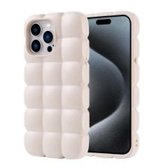 iPhone 15 Pro Max Kılıf Parlak Esnek Silikon Dom Dom Kapak