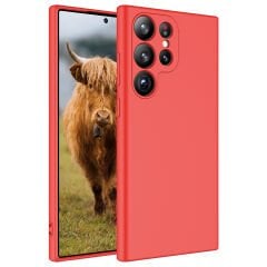 Samsung Galaxy S23 Ultra Kılıf Kamera Korumali Mara Lansman Kapak