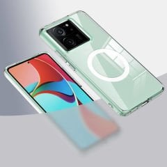 Xiaomi Mi 13T Kılıf Sert PC Arka Yüzey Wireless Şarj Özellikli Flet Magsafe Kapak