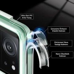 Xiaomi Mi 13T Kılıf Sert PC Arka Yüzey Wireless Şarj Özellikli Flet Magsafe Kapak