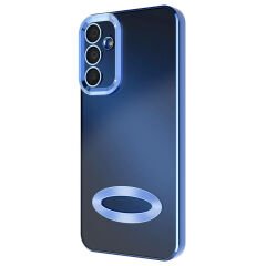 Samsung Galaxy A15 Kılıf Kamera Korumalı Logo Gösteren Omega Kapak