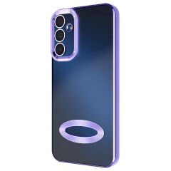 Samsung Galaxy A15 Kılıf Kamera Korumalı Logo Gösteren Omega Kapak
