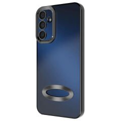Samsung Galaxy A15 Kılıf Kamera Korumalı Logo Gösteren Omega Kapak