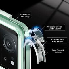 Xiaomi Mi 13T Pro Kılıf Sert PC Arka Yüzey Wireless Şarj Özellikli Flet Magsafe Kapak