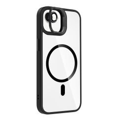 iPhone 16E Kılıf Standlı ve Kamera Lens Hediyeli Kablosuz Şarj Özellikli Etro Kapak