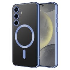 Samsung Galaxy S24 FE Kılıf Kamera Korumalı Kablosuz Wireless Şarj Özellikli Demre Kapak