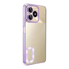 Realme C53 4G Kılıf Kamera Korumalı Logo Gösteren Omega Kapak
