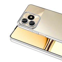 Realme C53 4G Kılıf Kamera Korumalı Logo Gösteren Omega Kapak