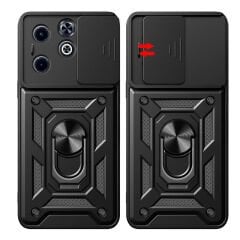 İnfinix Hot 40i Kılıf Magnetik Standlı Kamera Korumalı Sürgülü Vega Kapak