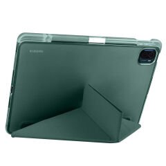 Xiaomi Mi Pad 5 Kılıf Tri Folding Kalem Bölmeli Standlı Kılıf