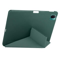 Xiaomi Mi Pad 5 Kılıf Tri Folding Kalem Bölmeli Standlı Kılıf