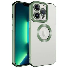 iPhone 14 Pro Kılıf Kamera Korumalı Logo Gösteren Omega Kapak