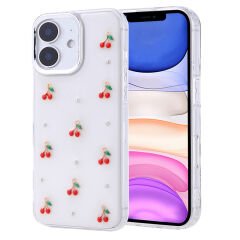 iPhone 11 Kılıf Airbag Tasarımlı Simli Şeffaf Kutup Kapak