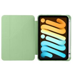 iPad Mini 2021 (6.Nesil) Kılıf Tri Folding Kalem Bölmeli Standlı Kılıf