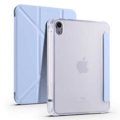 iPad Mini 2021 (6.Nesil) Kılıf Tri Folding Kalem Bölmeli Standlı Kılıf