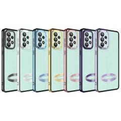 Samsung Galaxy A53 5G Kamera Korumalı Logo Gösteren Omega Kapak kılıf