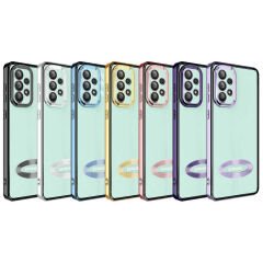 Samsung Galaxy A53 5G Kamera Korumalı Logo Gösteren Omega Kapak kılıf