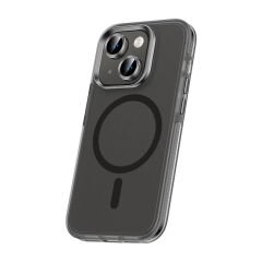 iPhone 15 Kılıf Airbagli Magsafe Wireless Şarj Özellikli Klaptika Kapak Kılıf