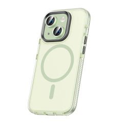 iPhone 15 Kılıf Airbagli Magsafe Wireless Şarj Özellikli Klaptika Kapak Kılıf