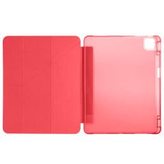 Apple iPad Air 13 2024 Kılıf Tri Folding Kalem Bölmeli Standlı Kılıf