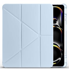 Apple iPad Air 13 2024 Kılıf Tri Folding Kalem Bölmeli Standlı Kılıf