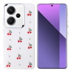 Xiaomi Redmi Note 13 Pro Plus 5G Kılıf Airbag Tasarımlı Simli Şeffaf Kutup Kapak