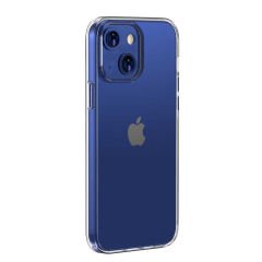 iPhone 13 Kılıf Sert Pürüzsüz Şeffaf Droga Kapak