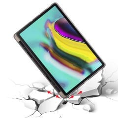 Samsung Galaxy Tab A7 10.4 T500 2020 Kılıf Tri Folding Kalem Bölmeli Standlı Kılıf