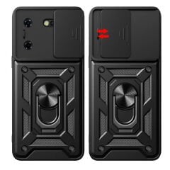 Tecno Pova 5 Kılıf Magnetik Standlı Kamera Korumalı Sürgülü Vega Kapak