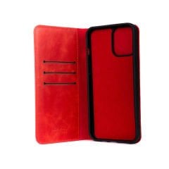 iPhone 12 Kılıf Hakiki Deri Multi Cüzdan Kılıf