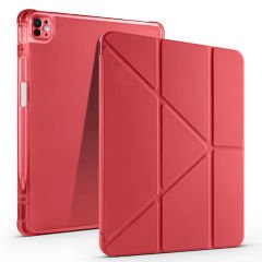 iPad Air 13 2025 M3 Kılıf Tri Folding Kalem Bölmeli Standlı Kılıf