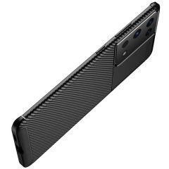 Samsung Galaxy S21 Ultra Kılıf Negro Silikon Kapak
