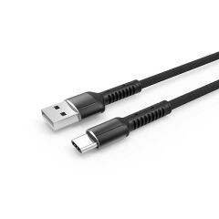 Zore LS65 2.4A 3 Metre Hasir  Type-C Usb Şarj Data Kablosu