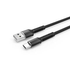 Zore LS65 2.4A 3 Metre Hasir  Type-C Usb Şarj Data Kablosu